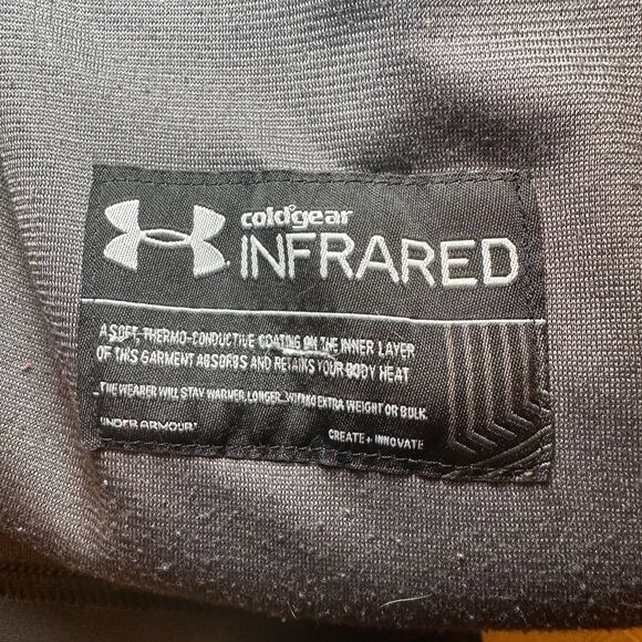 Under Armour Storm ColdGear Infrared Shield Fitted Jacket Men Size Large Black - Picture 3 of 5